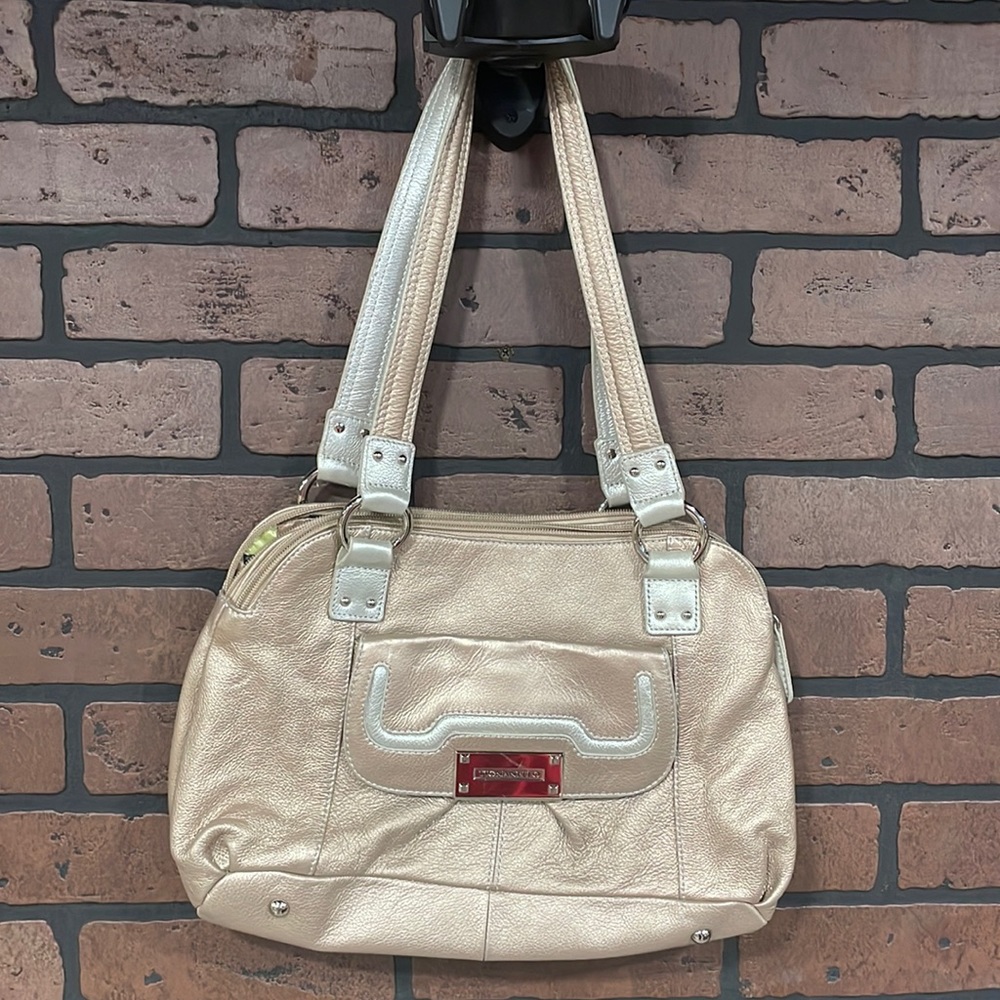 Genuine leather Tignanello purse